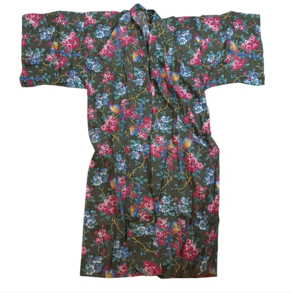 Vintage 40s Yukata Style Kimono For Kitty Rescue! - Picture 1 of 8